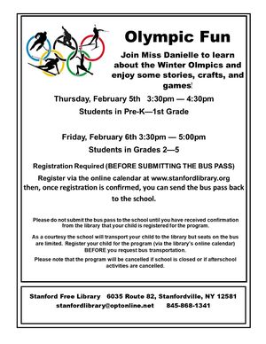 Olympic Fun Grades P